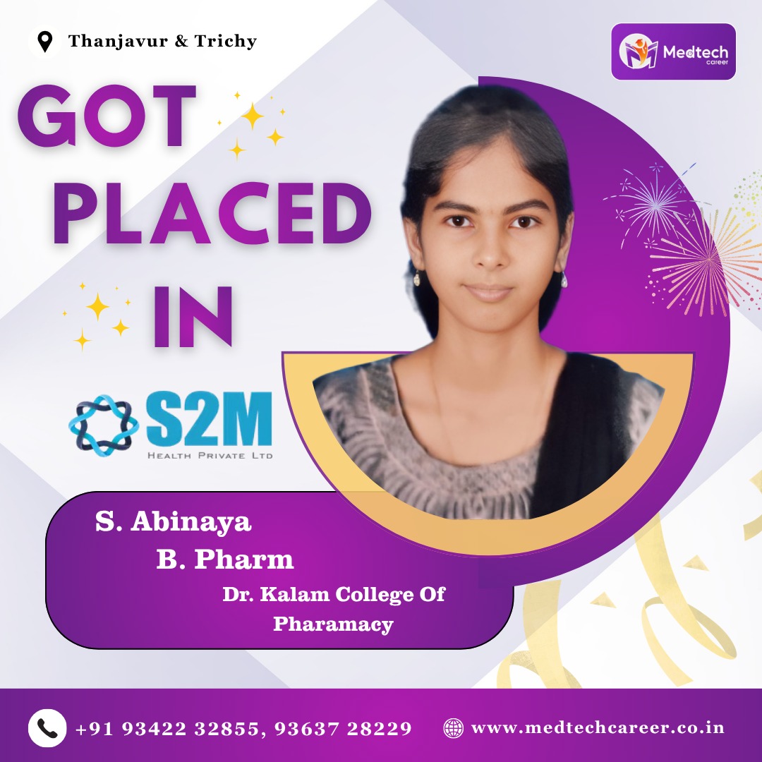 Medtech Career placement drive moment
